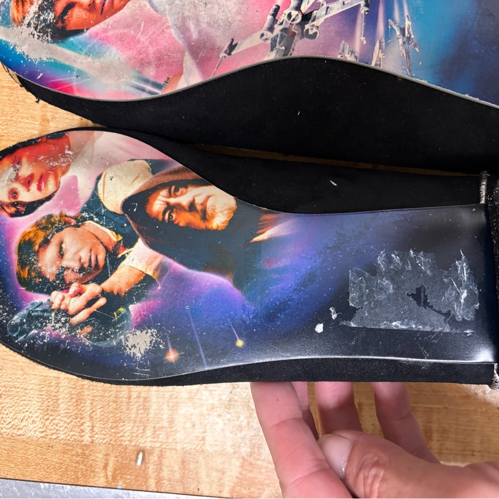 Star Wars C-3PO Gold and Black Flats - Picture 5 of 7